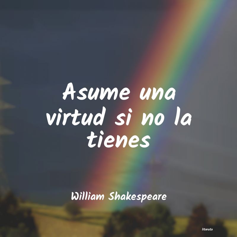 Frases de William Shakespeare