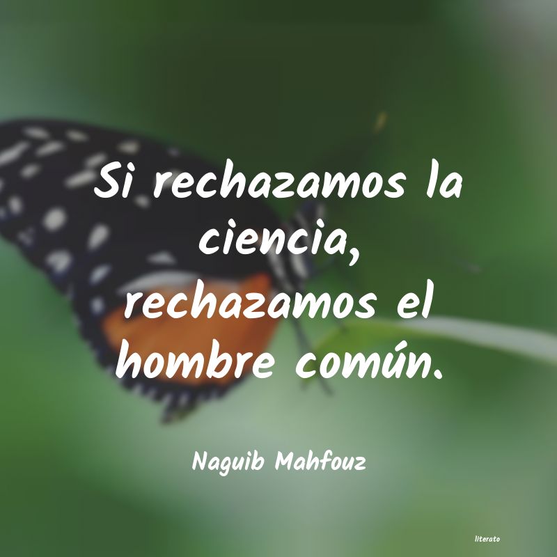 Frases de Naguib Mahfouz