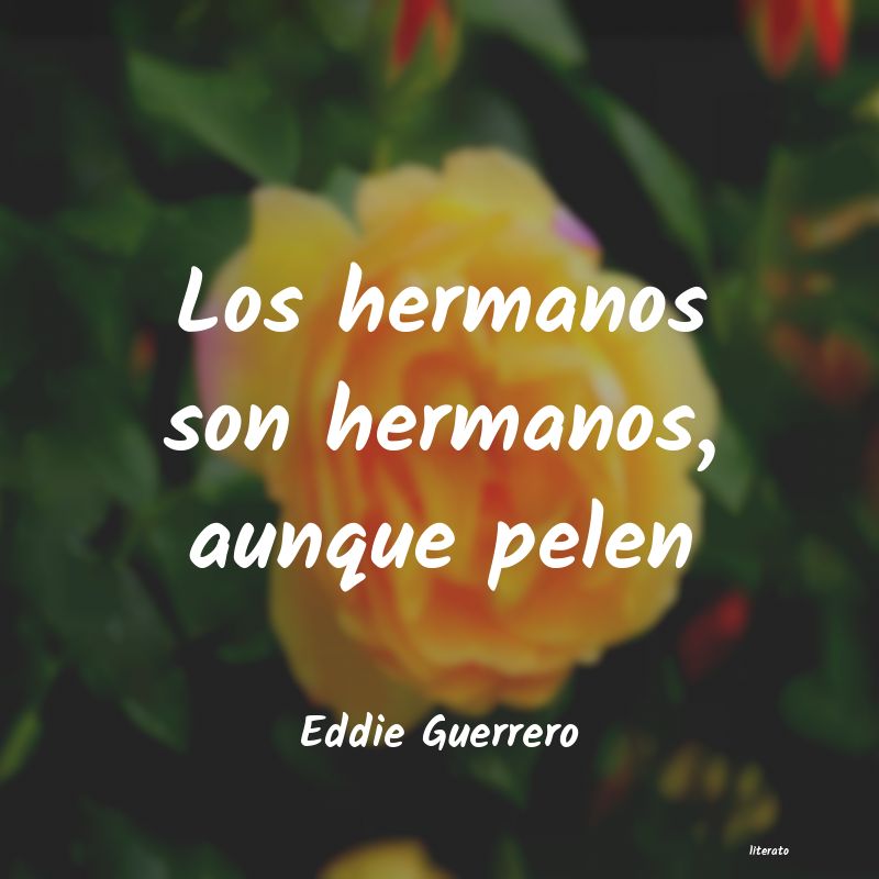 Frases de Eddie Guerrero