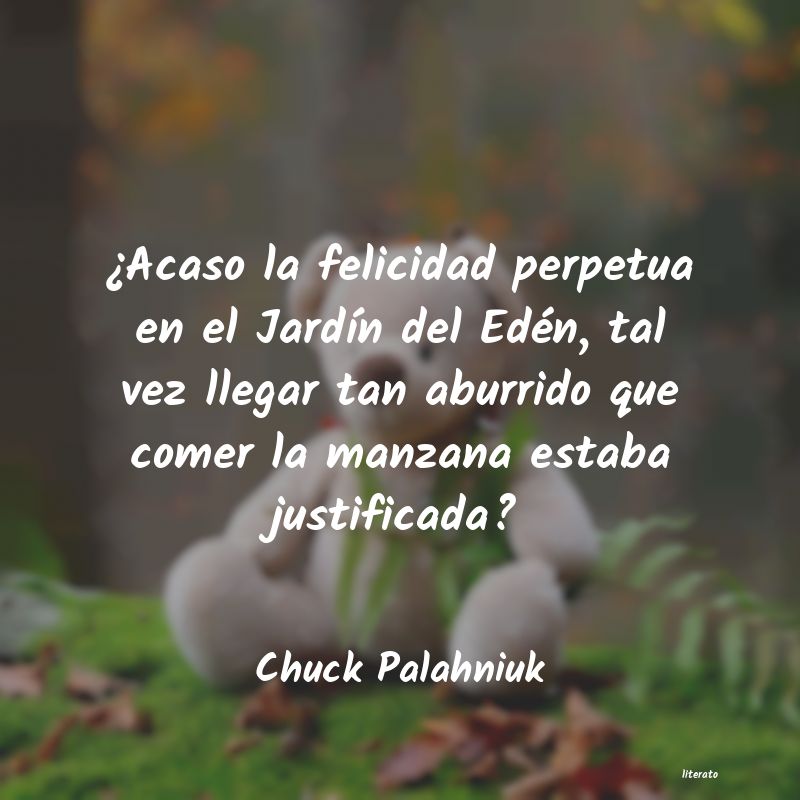 Frases de Chuck Palahniuk