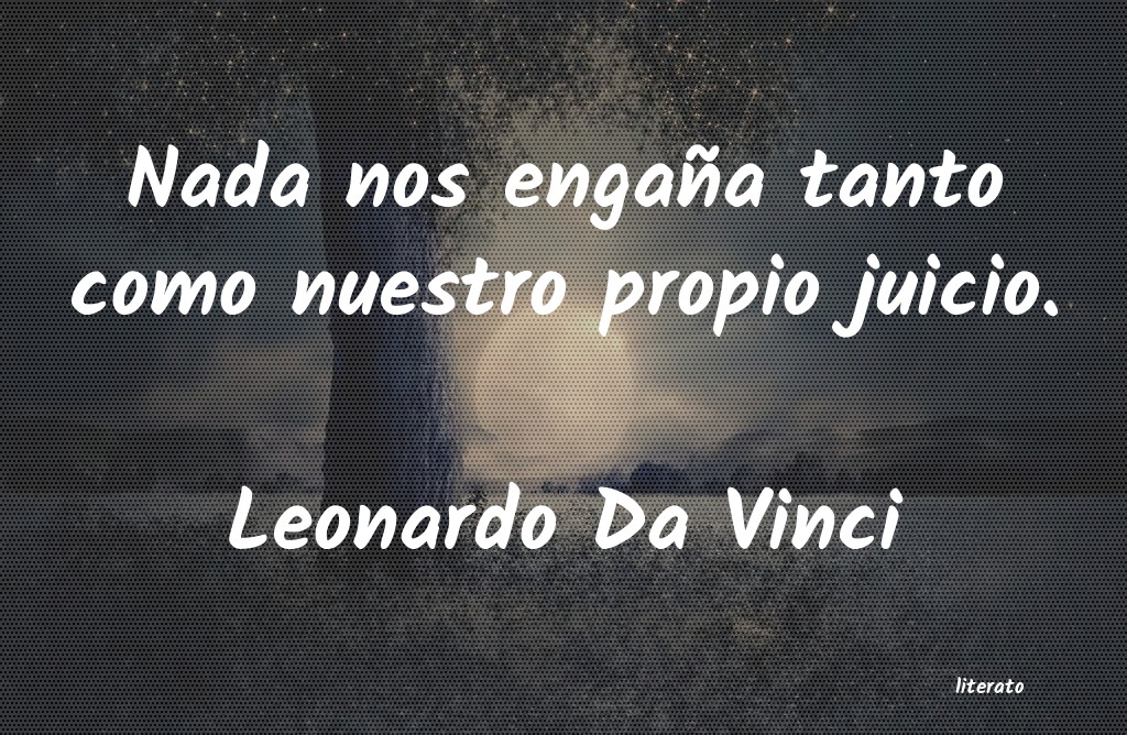 vida y pensamiento de leonardo da vinci