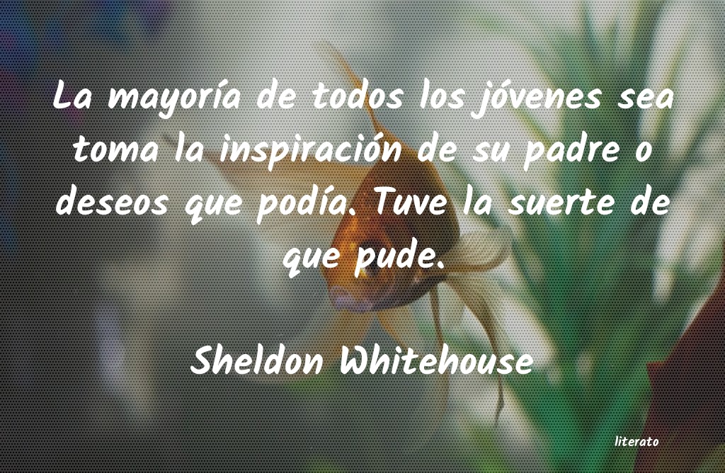 Frases de Sheldon Whitehouse