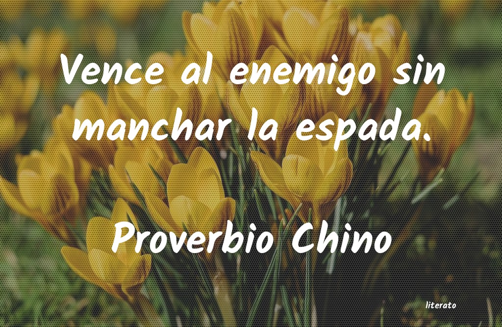 Frases de Proverbio Chino