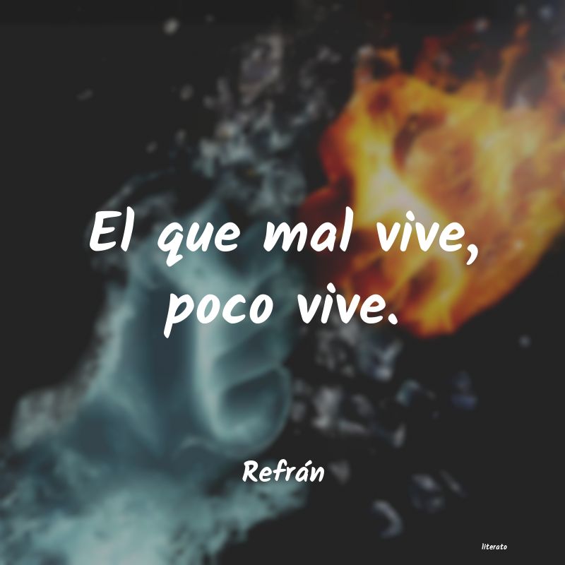 Frases de Refrán