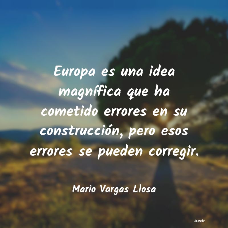 Frases de Mario Vargas Llosa