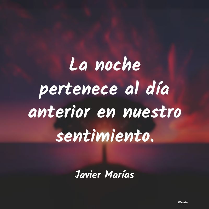 Frases de Javier Marías