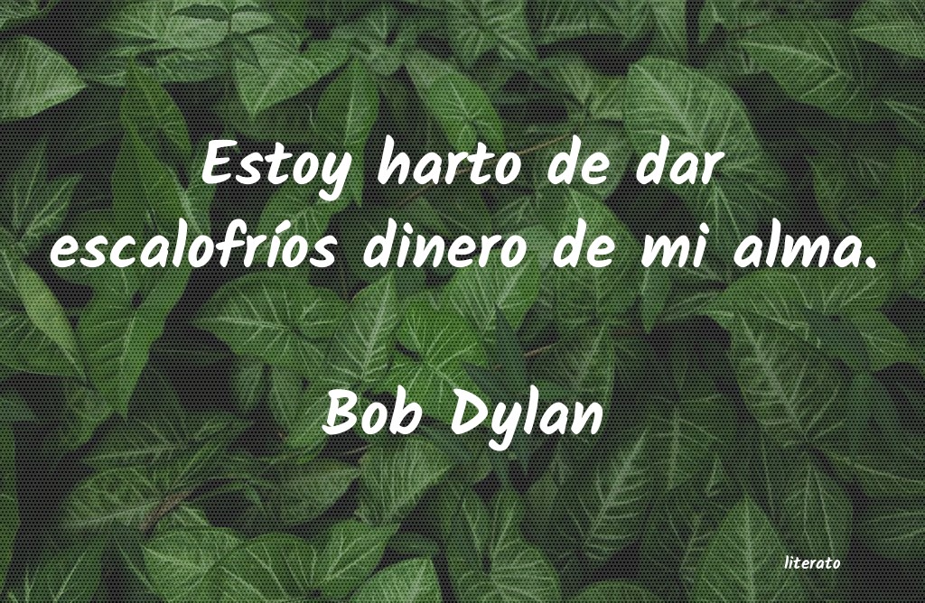 Frases de Bob Dylan