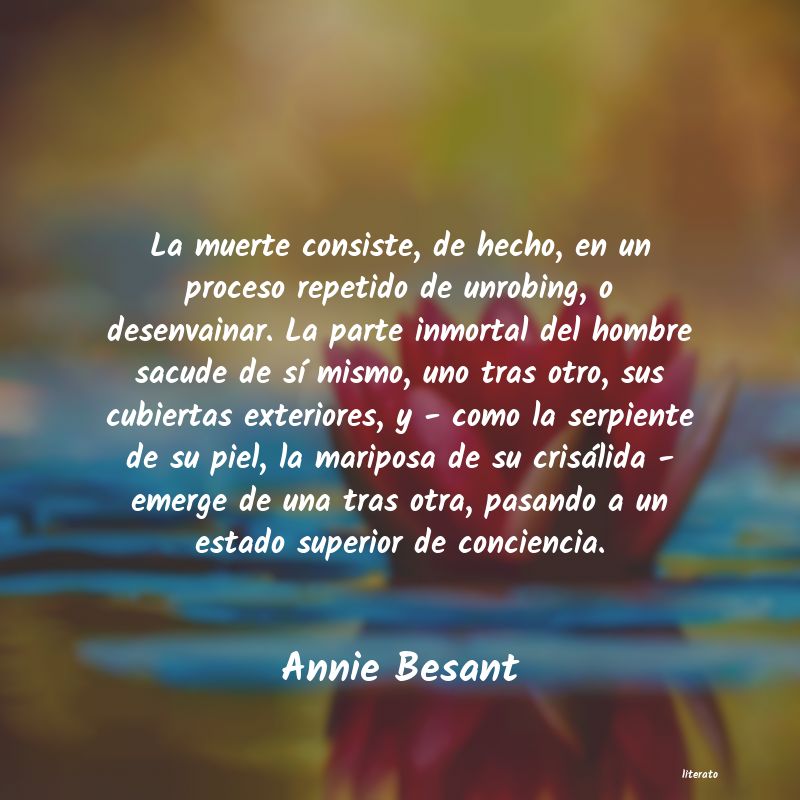 Frases de Annie Besant