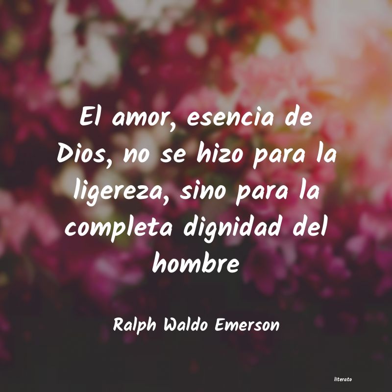 Frases de Ralph Waldo Emerson