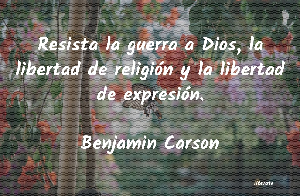 Frases de Benjamin Carson