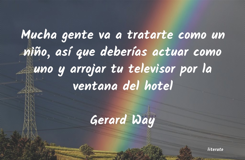 Frases de Gerard Way