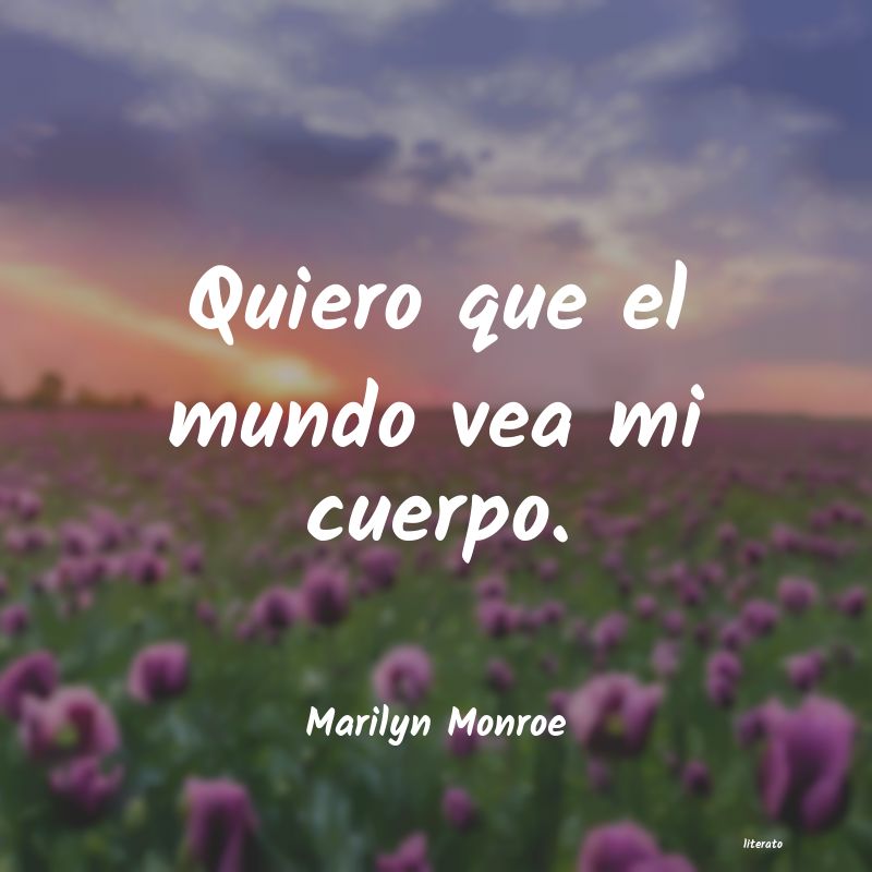 Frases de Marilyn Monroe