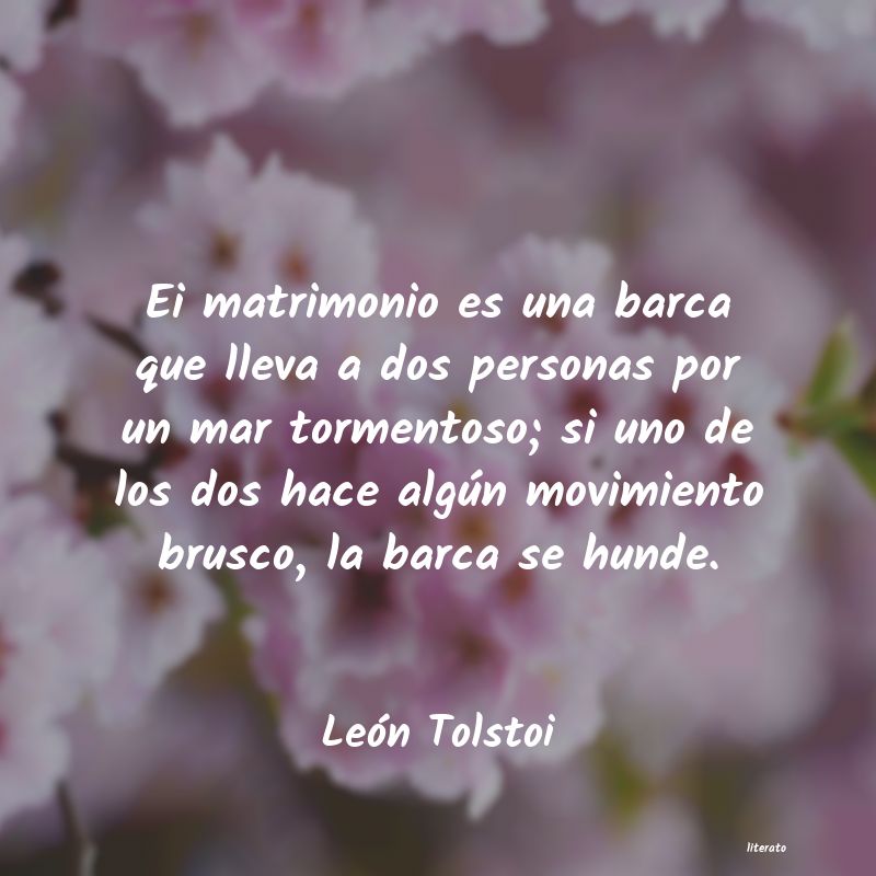 Frases de León Tolstoi