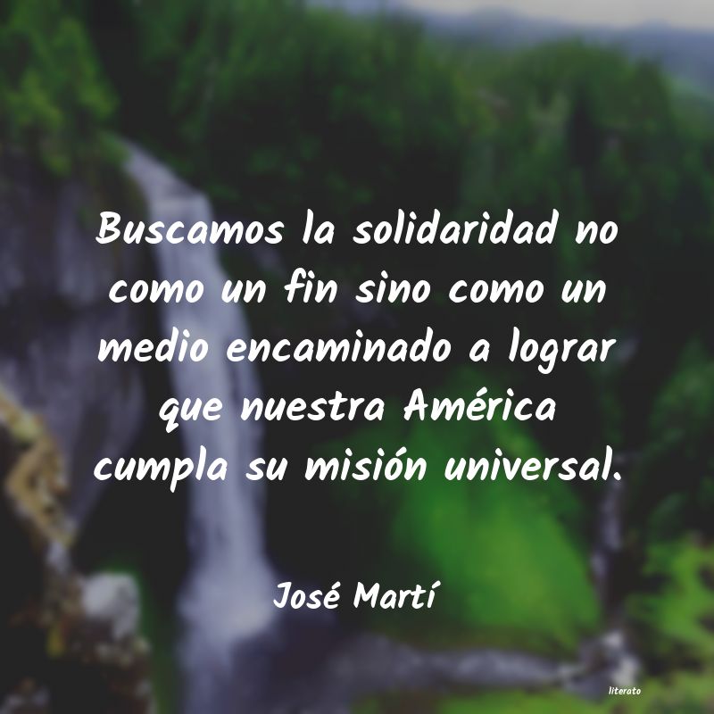 Frases de José Martí