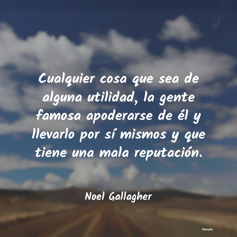 Frases de Noel Gallagher