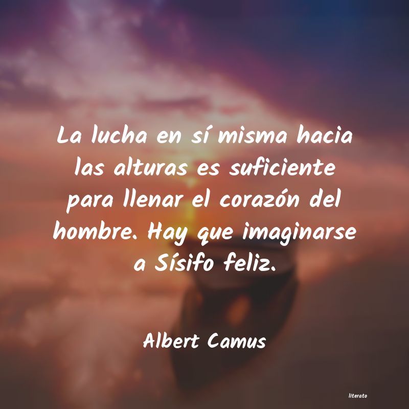 Frases de Albert Camus