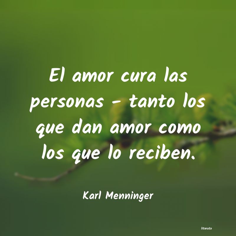 Frases de Karl Menninger