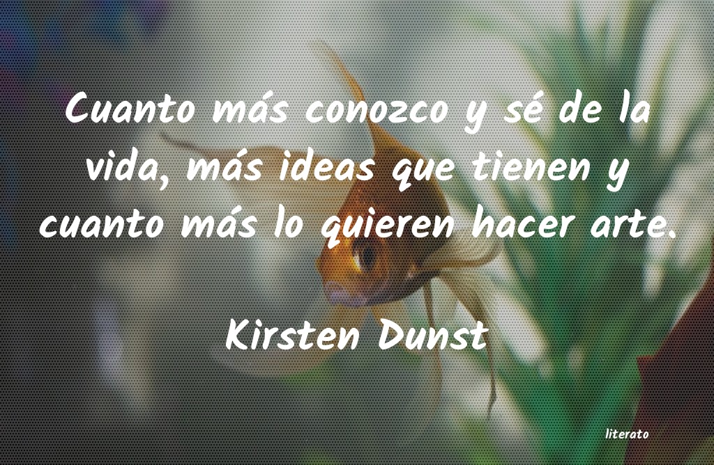 frases de Kirsten Dunst