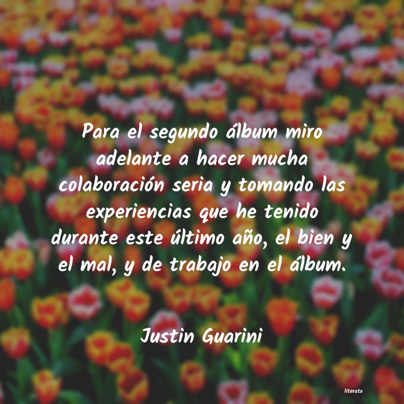 frases de Justin Guarini