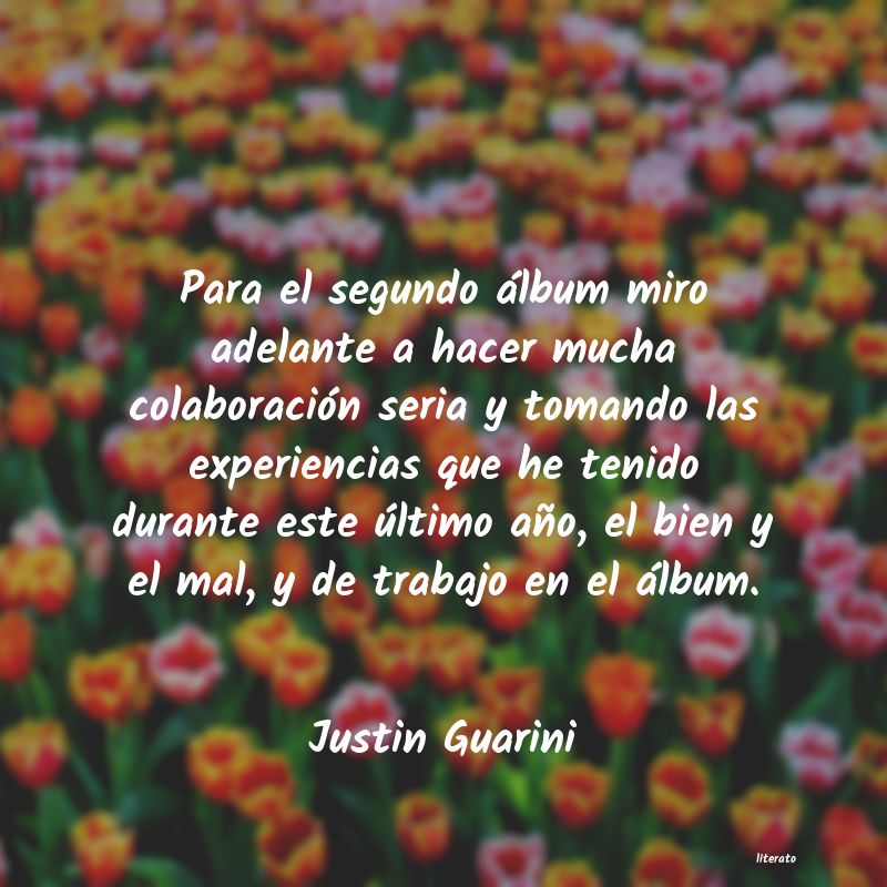 Frases de Justin Guarini