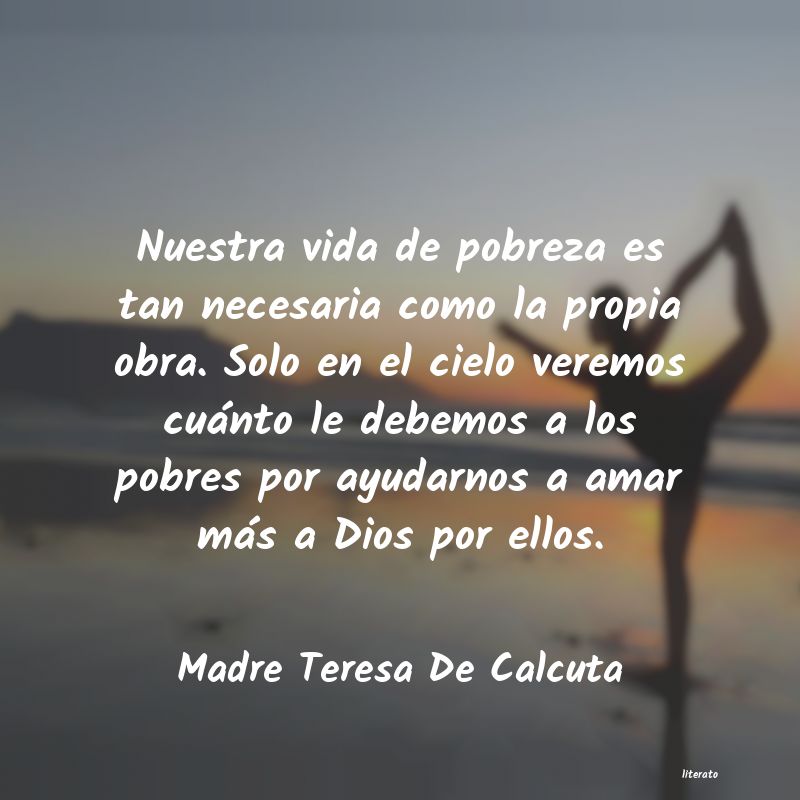 Frases de Madre Teresa De Calcuta