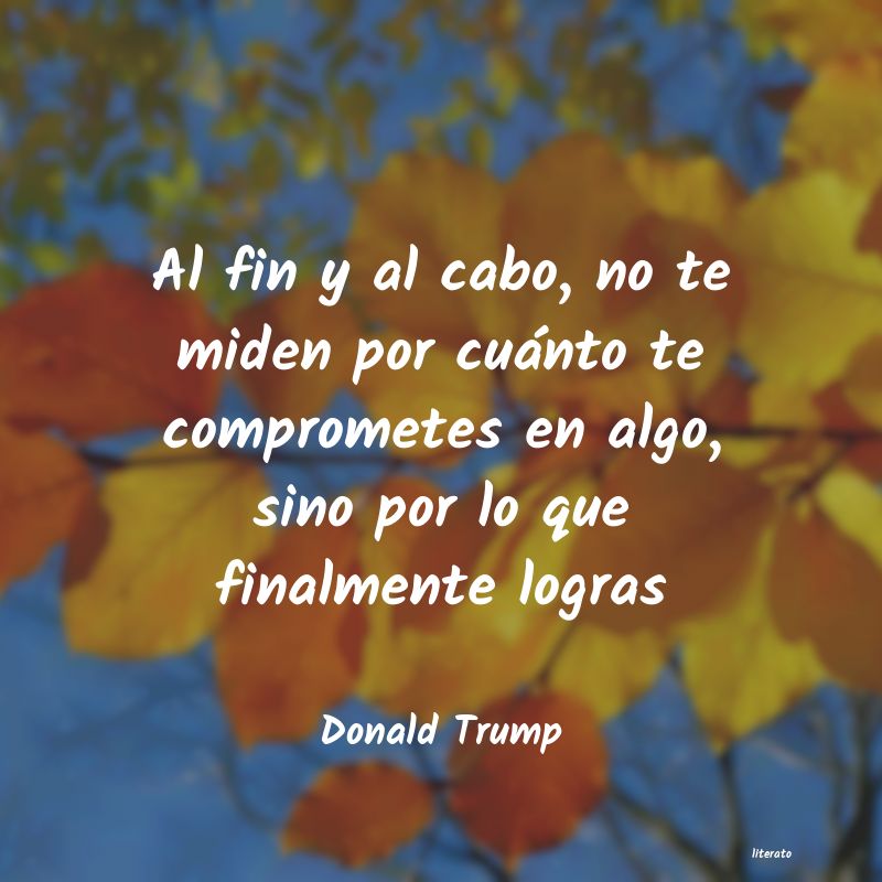frases de Donald Trump