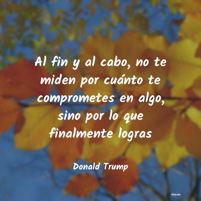 Frases de Donald Trump