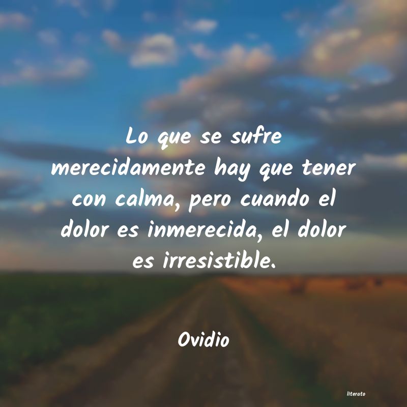 Frases de Ovidio