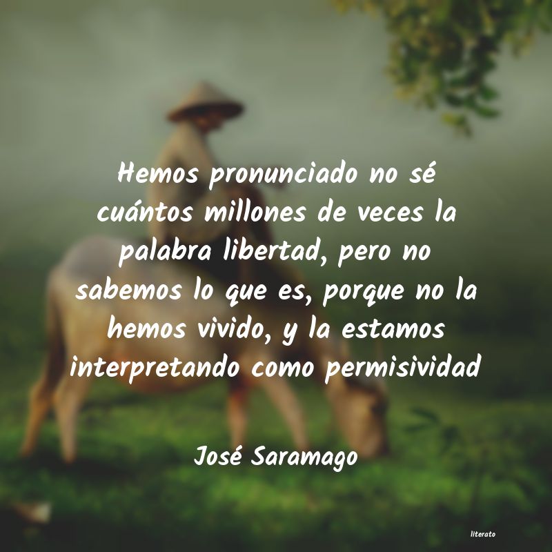 Frases de José Saramago