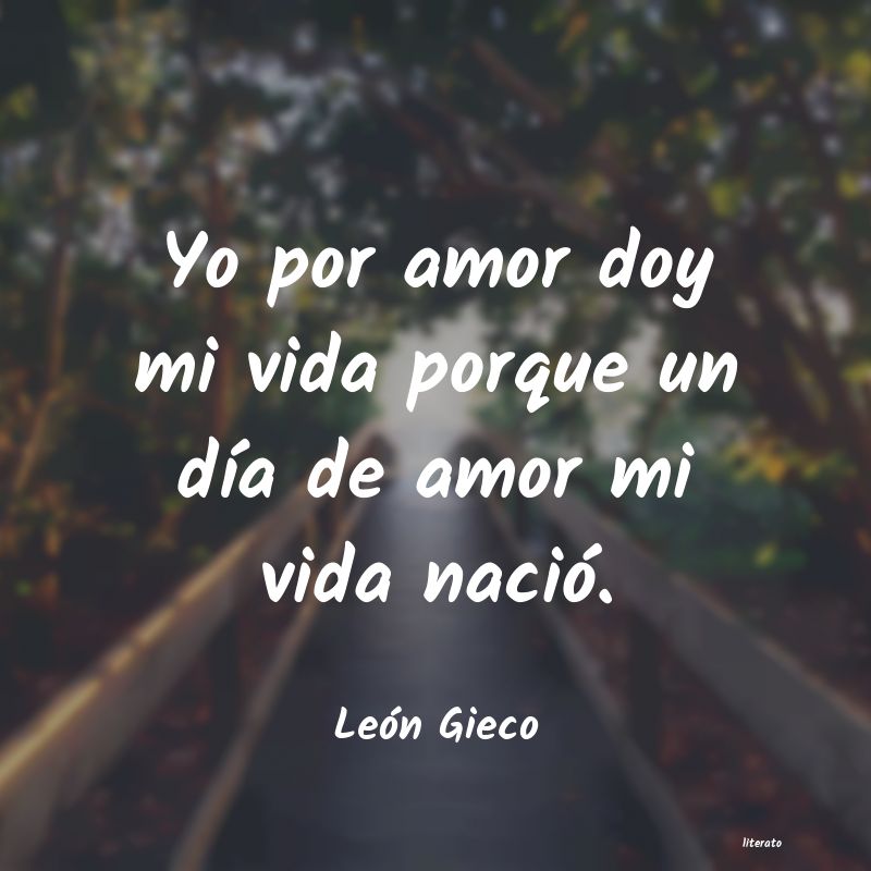frases de León Gieco