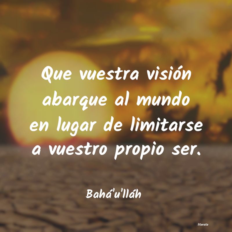 Frases de Bahá'u'lláh