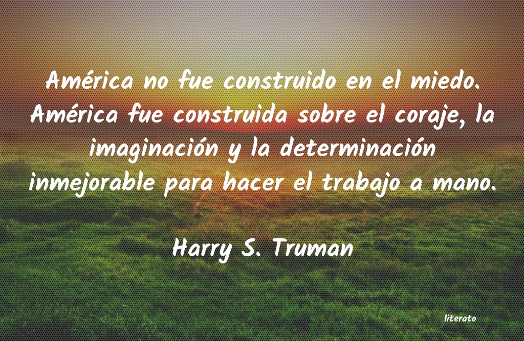 frases de Harry S. Truman