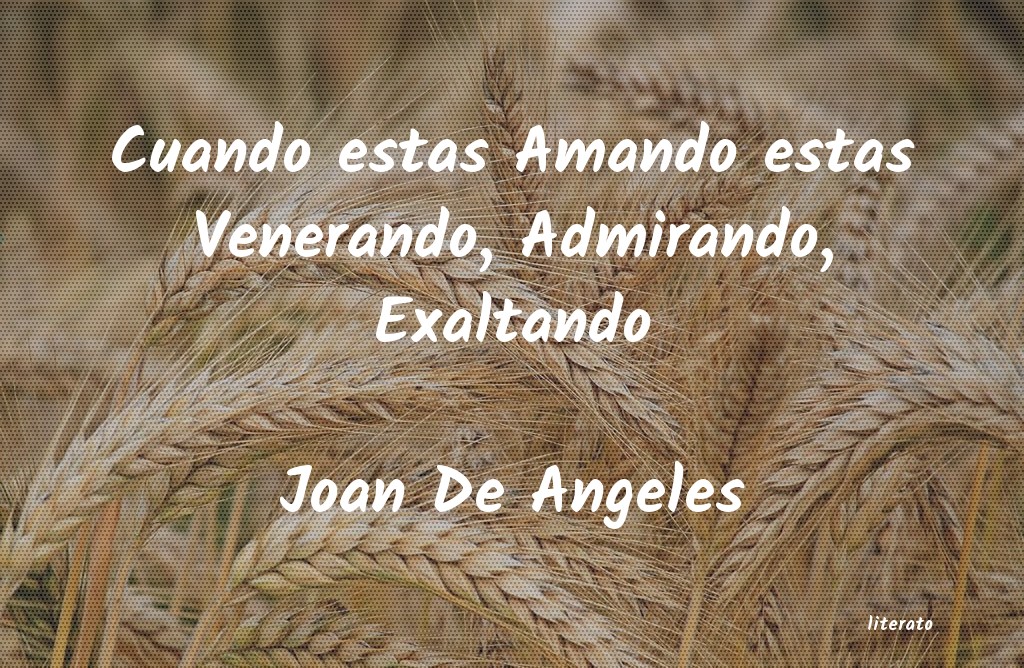 frases de Joan De Angeles