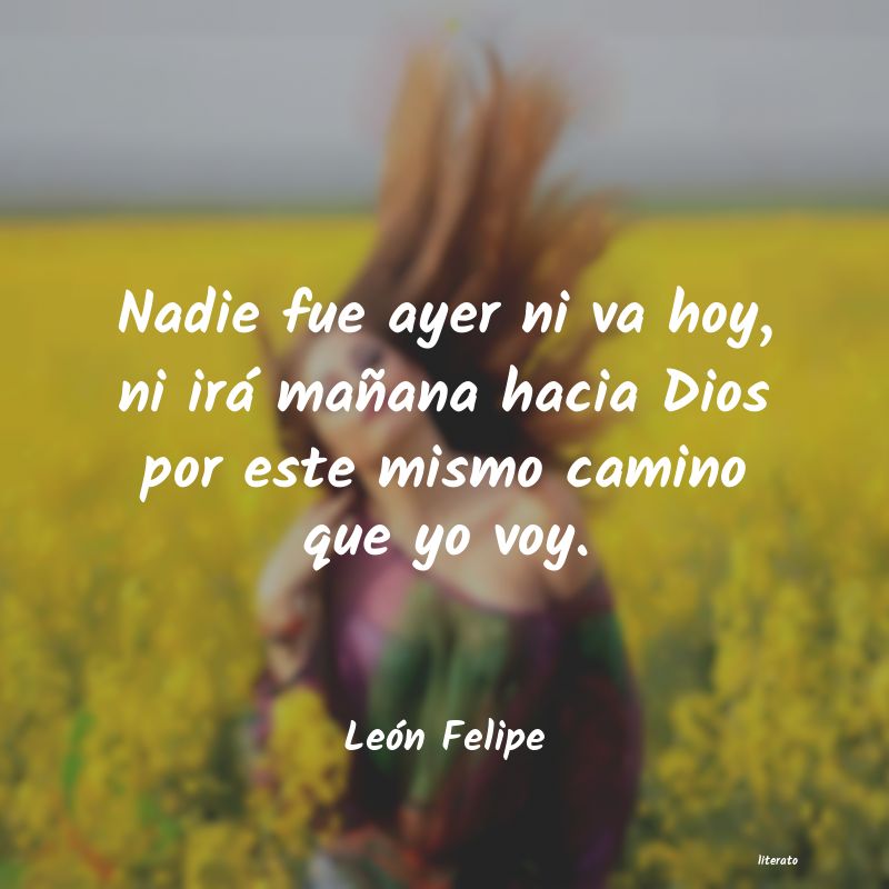 Frases de León Felipe