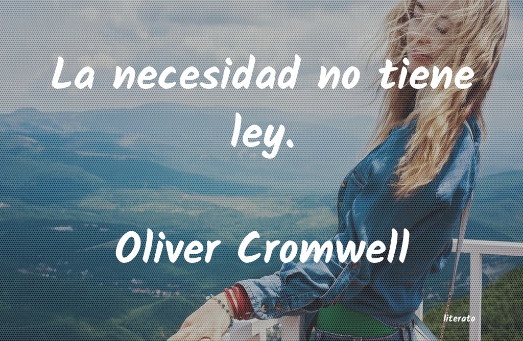 Frases de Oliver Cromwell