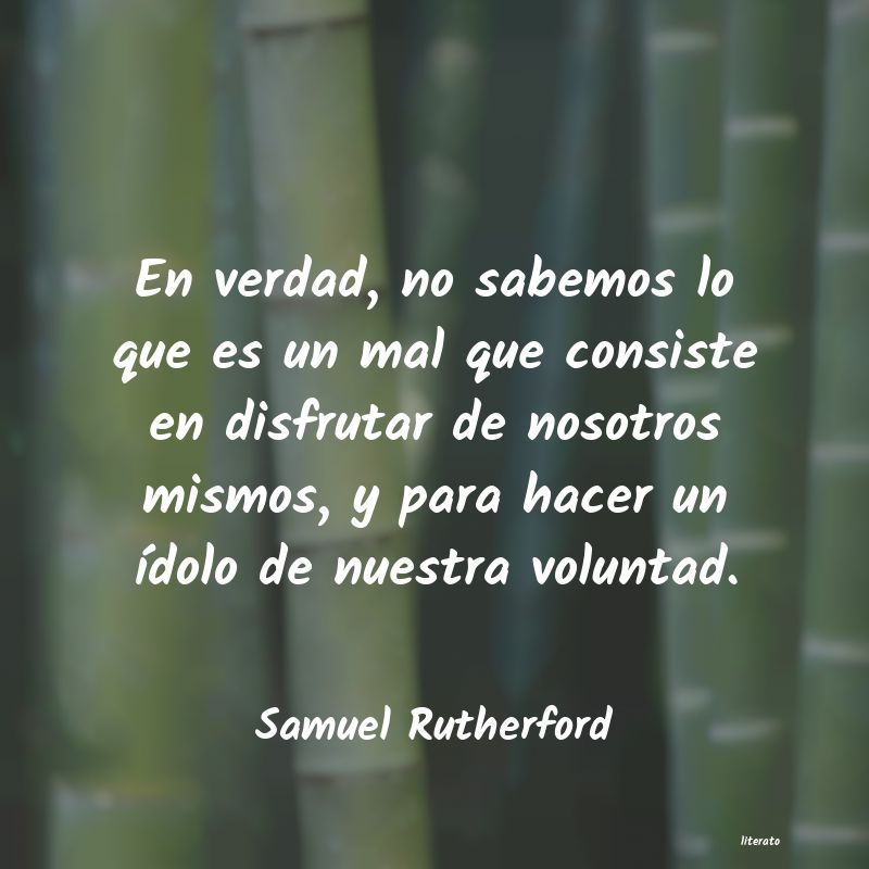 Frases de Samuel Rutherford