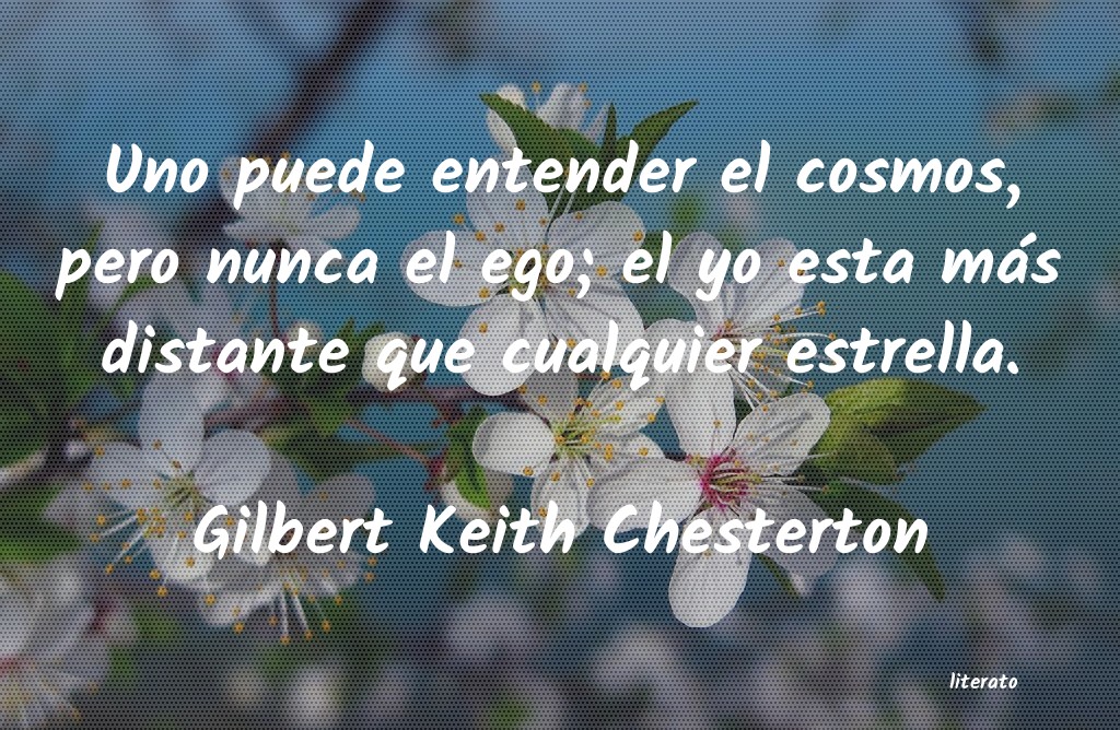 Frases de Gilbert Keith Chesterton