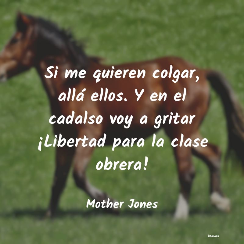 frases de Mother Jones