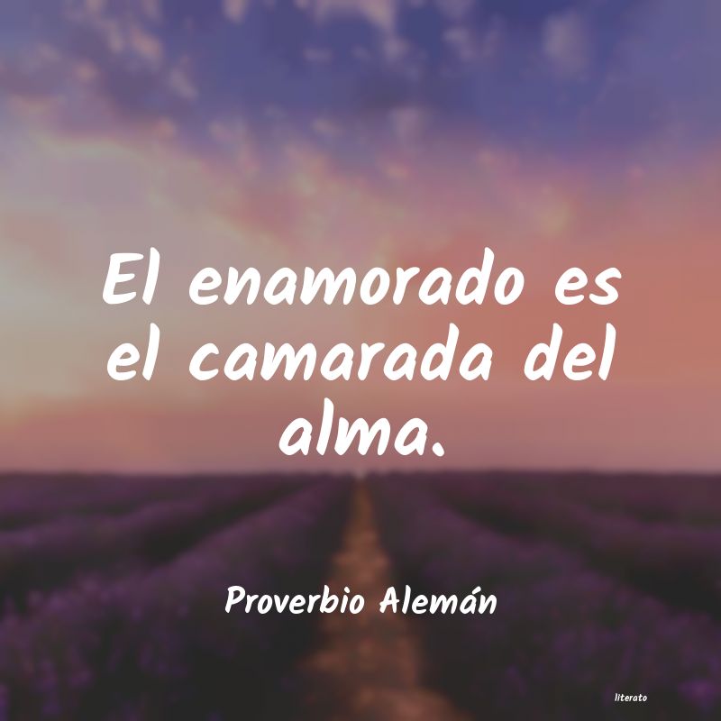 Frases de Proverbio Alemán