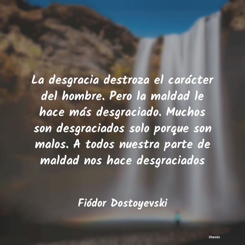 Frases de Fiódor Dostoyevski