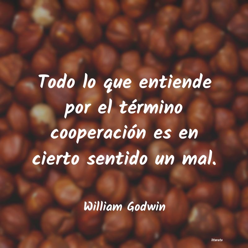 frases de William Godwin