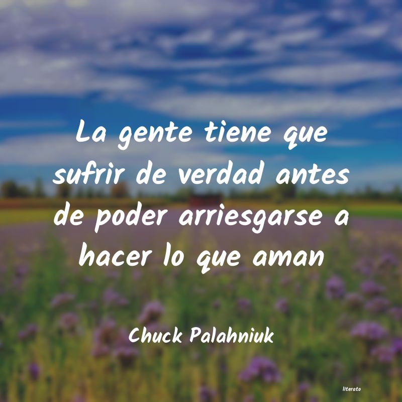 frases de Chuck Palahniuk