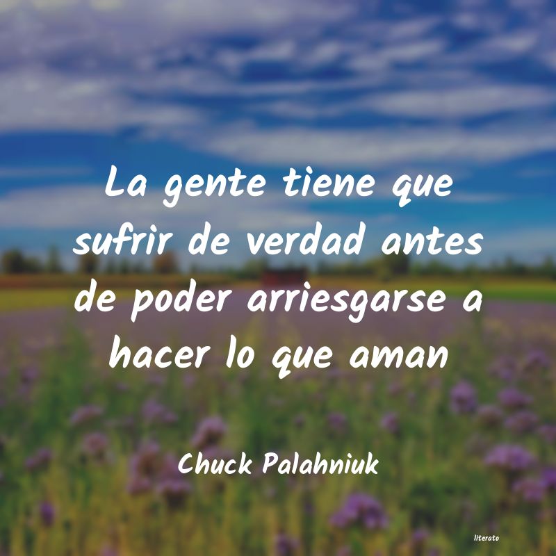 Frases de Chuck Palahniuk