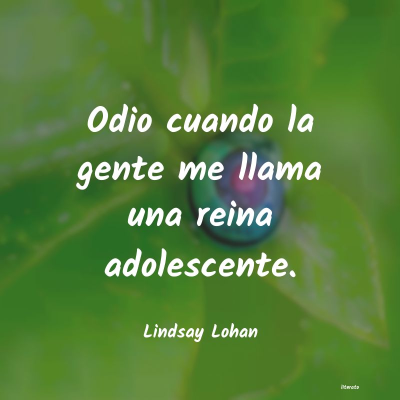 frases de Lindsay Lohan