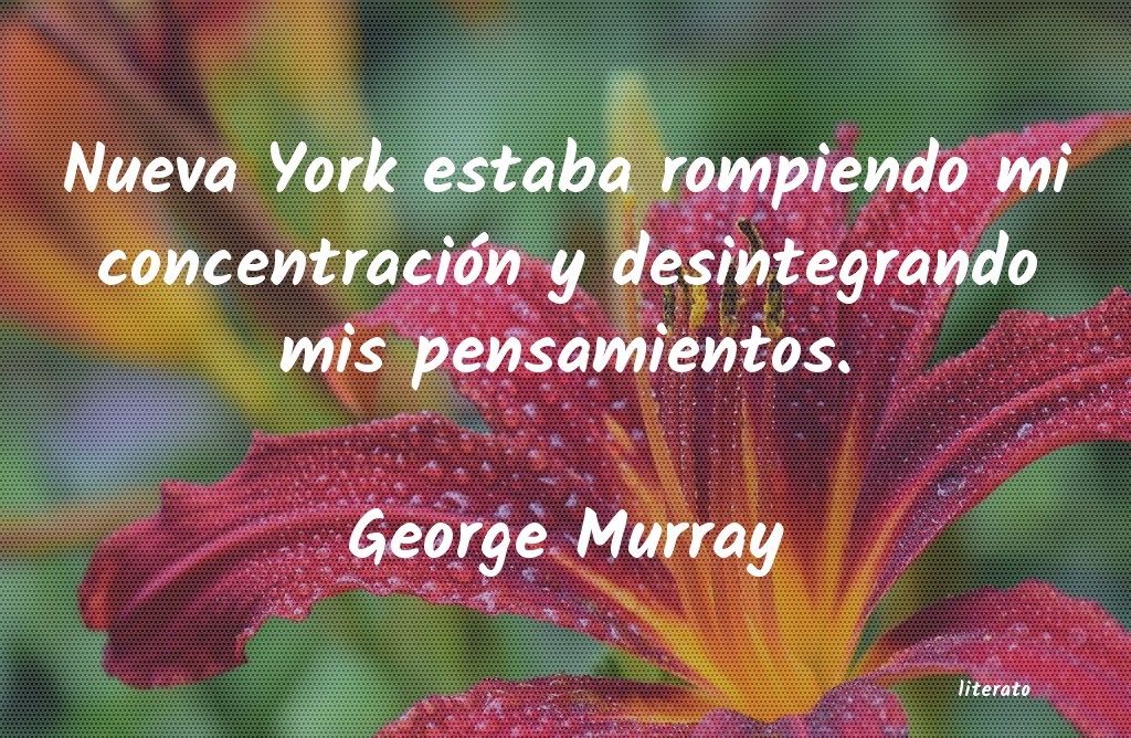 frases de George Murray