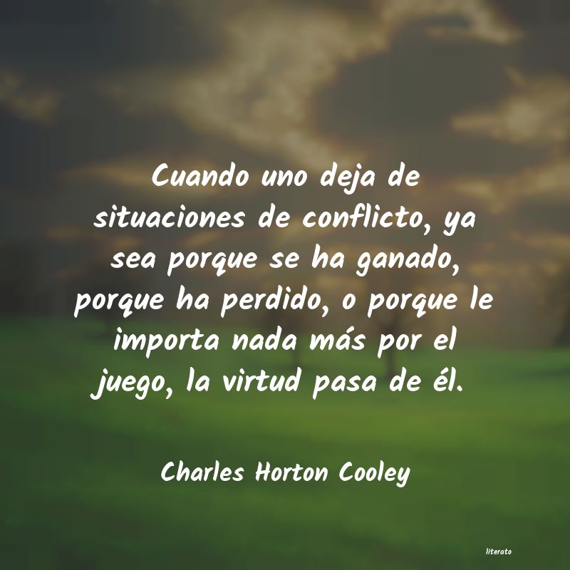 Frases de Charles Horton Cooley