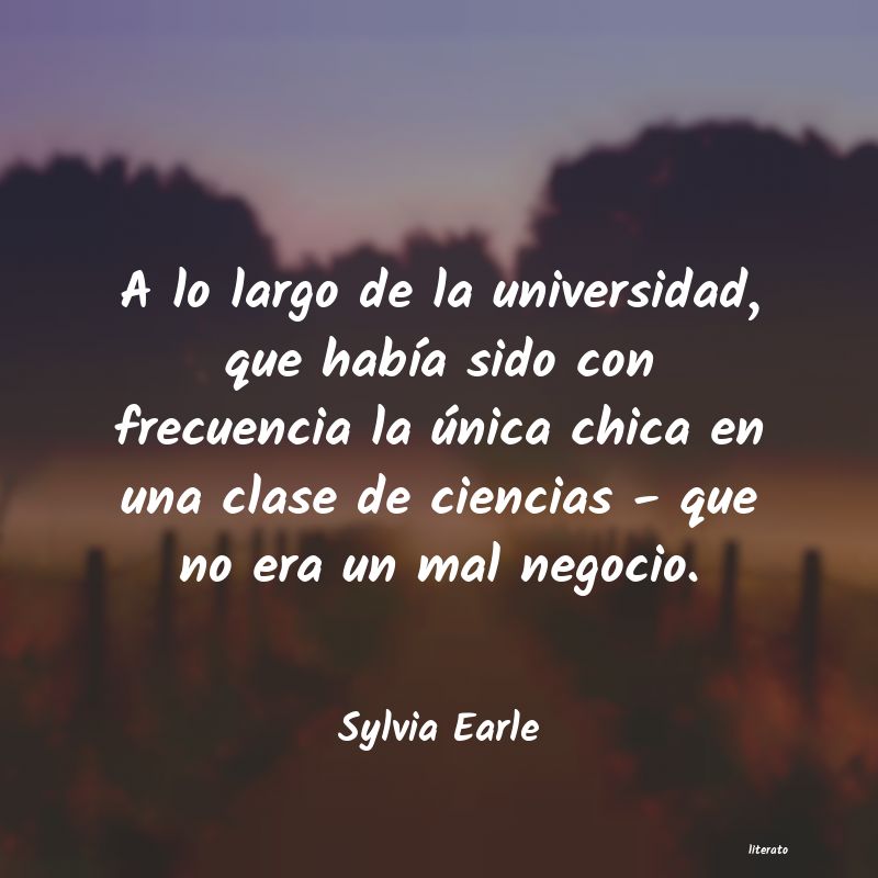 Frases de Sylvia Earle