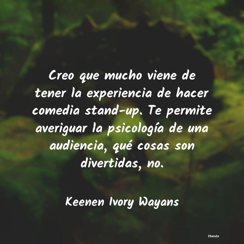 frases de Keenen Ivory Wayans