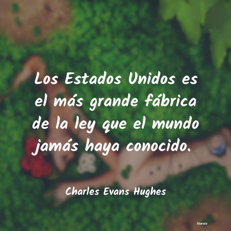 Frases de Charles Evans Hughes