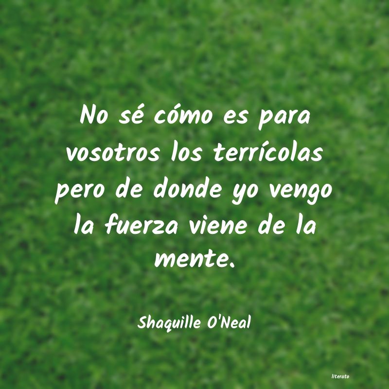 Frases de Shaquille O'Neal